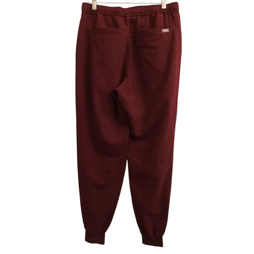 FIGS Tansen Jogger 2.0 men's deep purple / maroon scrub pants sz M MXXSW2004